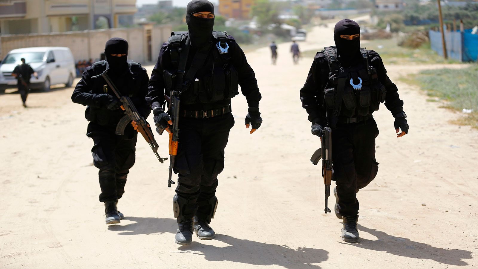 عناصر ميليشيا حماس في قطاع غزة