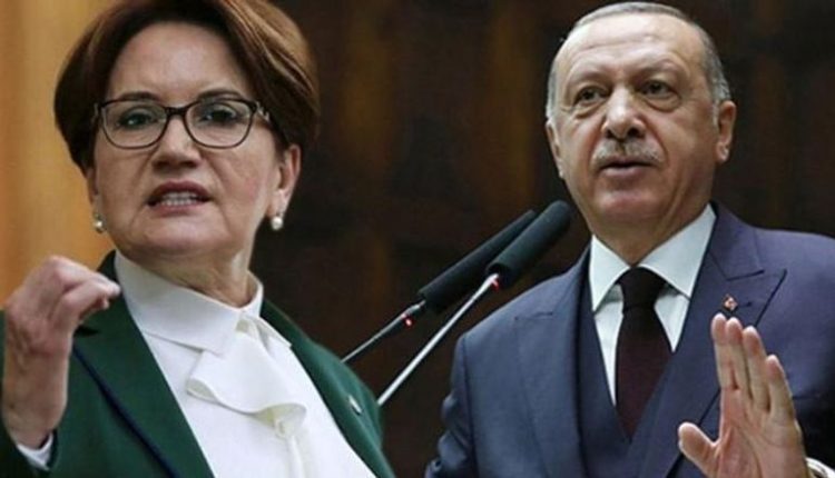 زعيمة حزب الخير التركي مع الرئيس اردوغان