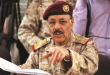 نائب الرئيس اليمني الفريق الركن علي محسن صالح